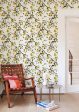 Lemon Birds  Wallpaper by Nathan Turner - White on Sale