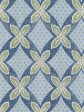 Arthur  Wallpaper by Nathan Turner - Green on Blue Fashion