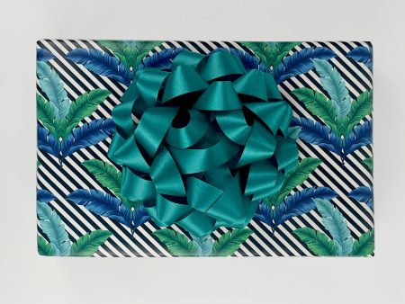 Barbiestyle™ Isla Palm Gift Wrap - Azul & Verde Fashion