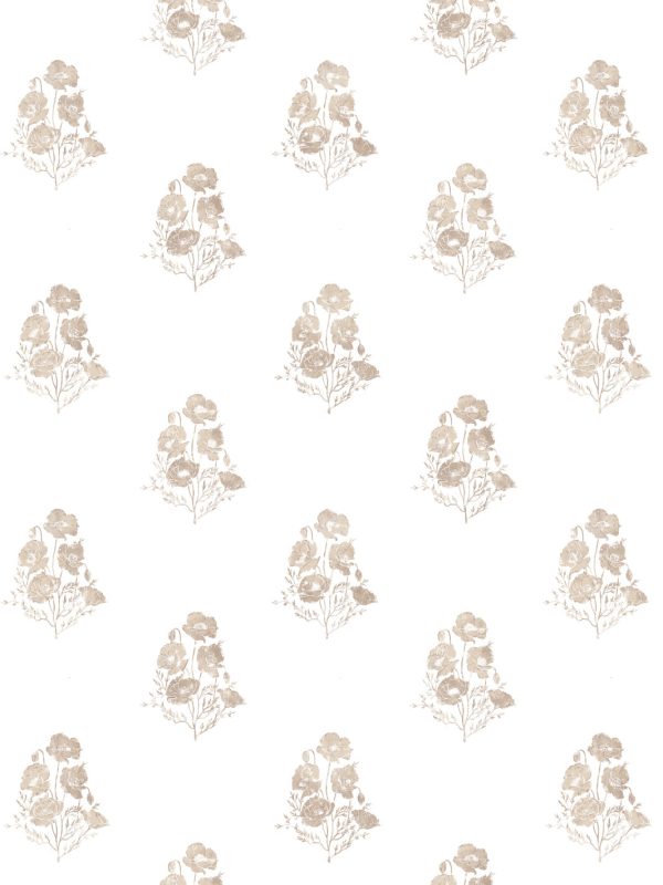 California Poppy  Wallpaper by Nathan Turner - Neutral Supply