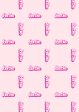 Barbie™ 80 s Logo Gift Wrap - Pink Fashion