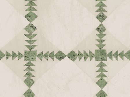 Borden  Wallpaper by Nathan Turner - Green Fashion