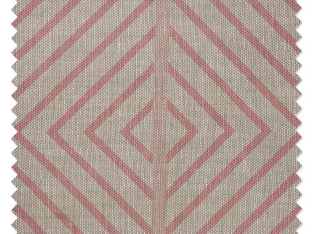 Fabric by the Yard - Barbie™ Dreamhouse Diamond - Piggy Bank on Flax Linen Online