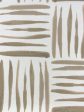 Fabric by the Yard - Watercolor Weave Small - Taupe on Raw Canvas For Discount