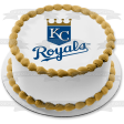 Kansas City Royals American Professional Baseball Team Logo Missouri MLB Edible Cake Topper Image ABPID00796 Fashion