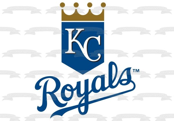 Kansas City Royals American Professional Baseball Team Logo Missouri MLB Edible Cake Topper Image ABPID00796 Fashion