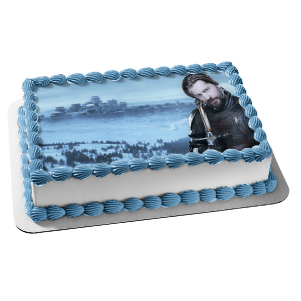 Game of Thrones Jaime Lannister with His Sword Edible Cake Topper Image ABPID00832 Online Hot Sale