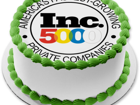 America s Fastest Growing Private Companies Inc. 5000 Edible Cake Topper Image ABPID00704 Sale