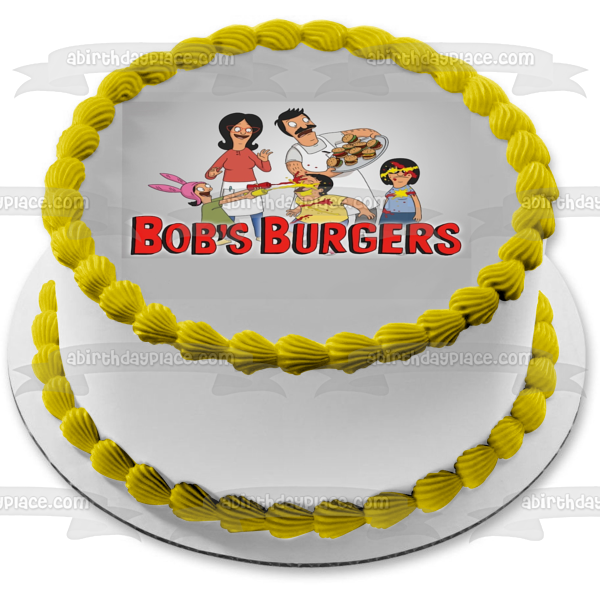 Bob s Burgers Tina Louise Linda Gene Belcher Edible Cake Topper Image ABPID00115 Sale