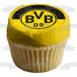 Borussia Dortmund Soccer Club Flag Logo Edible Cake Topper Image ABPID00304 on Sale