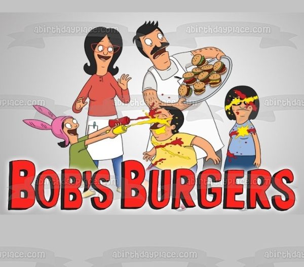 Bob s Burgers Tina Louise Linda Gene Belcher Edible Cake Topper Image ABPID00115 Sale