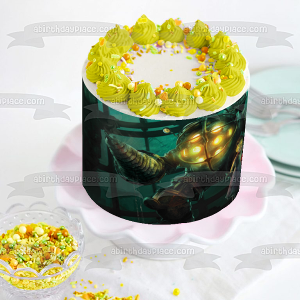 Bioshock Big Daddy Little Sister Edible Cake Topper Image ABPID00601 Online