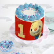 Harry Bunny Happy 1st Birthday Edible Cake Topper Image ABPID00856 Hot on Sale