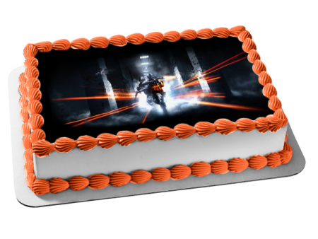 Battlefield 3 Men with Guns Lasers Edible Cake Topper Image ABPID00069 Sale