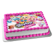 Shopkins Shoppies Popette Jessicake Bubbleisha Edible Cake Topper Image ABPID00834 For Sale