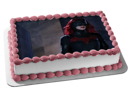 Batwoman Kate Kane DC Ruby Rose Edible Cake Topper Image ABPID50416 For Cheap