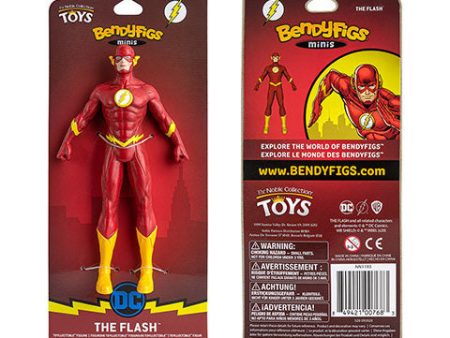 Mini Figura Flash Toyllectible Bendyfigs - DC comics NN1193 Hot on Sale