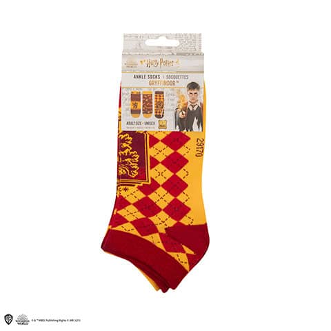 Set de 3 pares de calcetines bajos Casas Hogwarts- Harry Potter CR1631 Hot on Sale