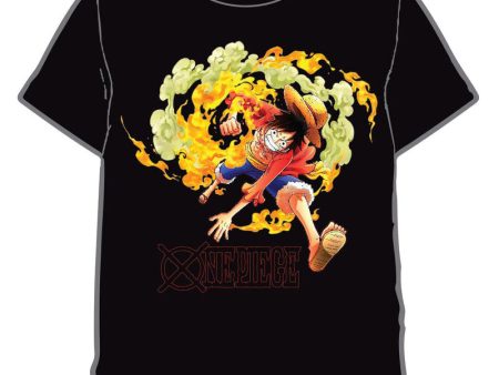 Camiseta Luffy One Piece infantil Discount