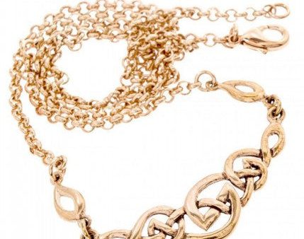 Collar nudo celta, en bronce 1404819220 Online Hot Sale