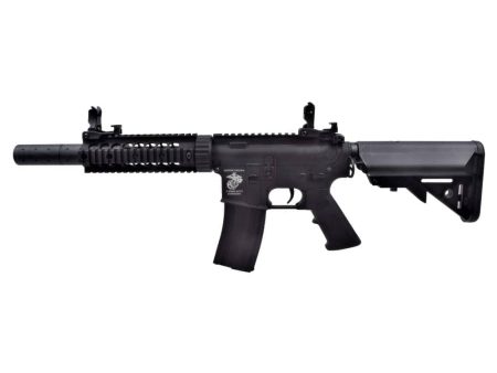 Rifle Eléctrico M4 7  Cuerpo metalico negro (3881M) For Discount