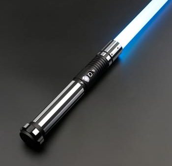 Espada Laser RGB con Mango De Metal Gris 77cm - Star Wars Fashion