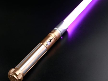 Espadas Láser Dorado RGB 12 colores , Mango de Metal, 82 CM - Star Wars Online Sale