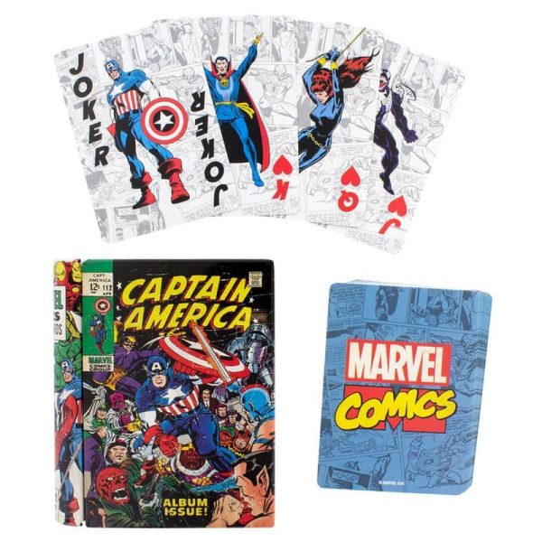 Baraja cartas Marvel Supply