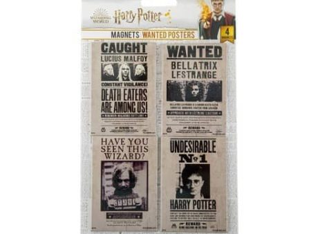 Set de 4 imanes Los más Buscados - Harry Potter DO5003 For Discount