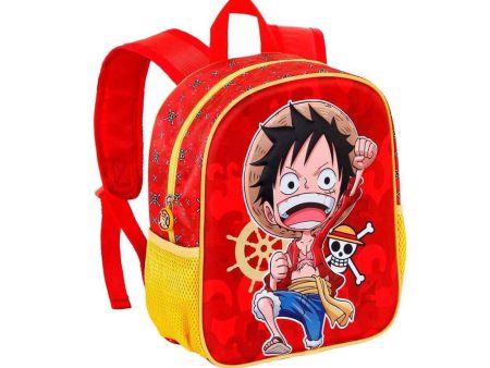 Mochila 3D Luffy One piece 31cm For Sale