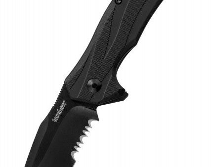 Cuchillo plegable Kershaw Lateral, negro dentado  KW-1645BLKST Sale