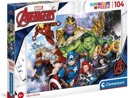 Puzzle Vengadores Avengers Marvel 104pzs Fashion