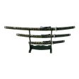 Set Ornamental Katana-Wakizashi-Tanto (JL029 SET NERO) Discount