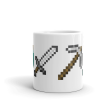 Minecraft Tools White Mug Cheap