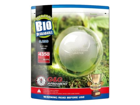 BOLAS G&G BIO BOLA 0.23G BLANCAS (G&G BIO 0.23) on Sale