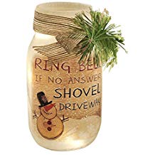 Shovel Driveway Lighted Glass Jar For Discount