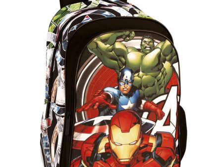 Mochila Cosmic Vengadores Avengers Marvel adaptable 42cm Fashion