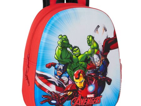 Mochila 3D Vengadores Avengers Marvel 32cm For Discount