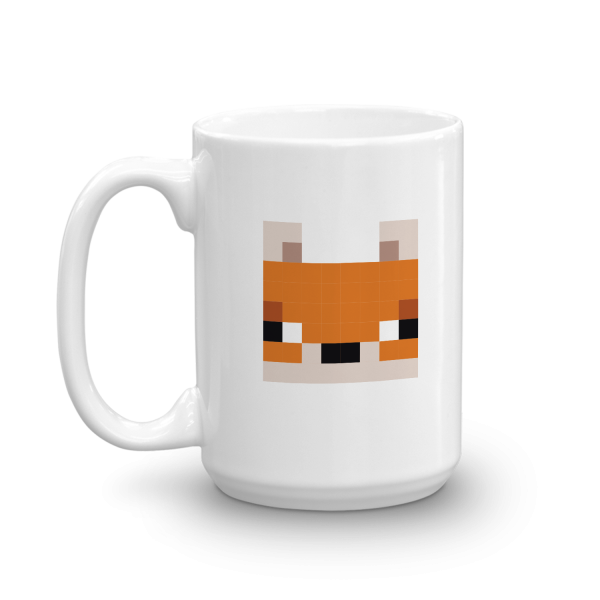 Minecraft Fox White Mug Supply