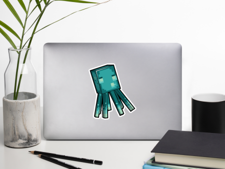 Minecraft: Caves & Cliffs Glow Squid Sticker Cheap