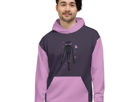 Minecraft Enderman Adult Pullover Hoodie on Sale