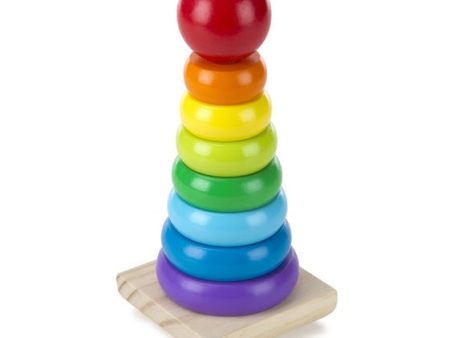 Rainbow Stacker Classic Toy - Melissa & Doug Hot on Sale