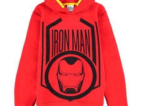 Sudadera capucha kids Iron Man Marvel Online