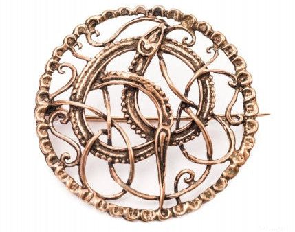 1404630900 Broche vikingo serpiente Midgard Supply