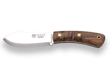 Cuchillo Bushcraft Joker Nessmuk , Mango De Nogal, Con Ferrocerio on Sale