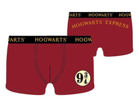 Calzoncillos boxer Harry Potter Hogwarts Express Platform 9 3 4 For Sale