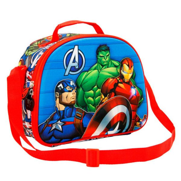 Bolsa portametiendas 3D Primed Vengadores Avengers Marvel Supply