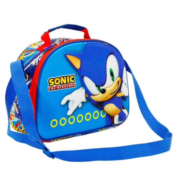 Bolsa portameriendas 3D Fast Sonic on Sale