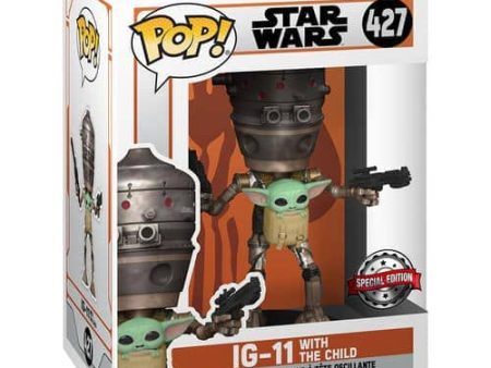 Set figura POP & Tee Star Wars IG-11 With the Child Exclusive M For Sale