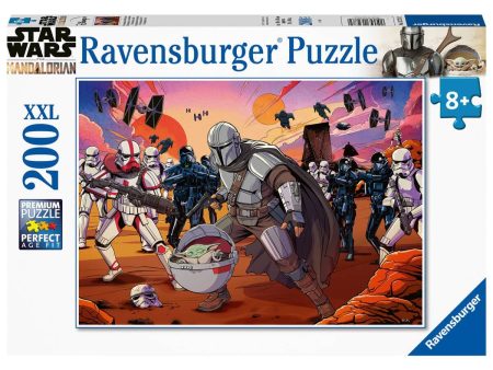 Puzzle The Mandalorian Star Wars XXL 200pzs Online now